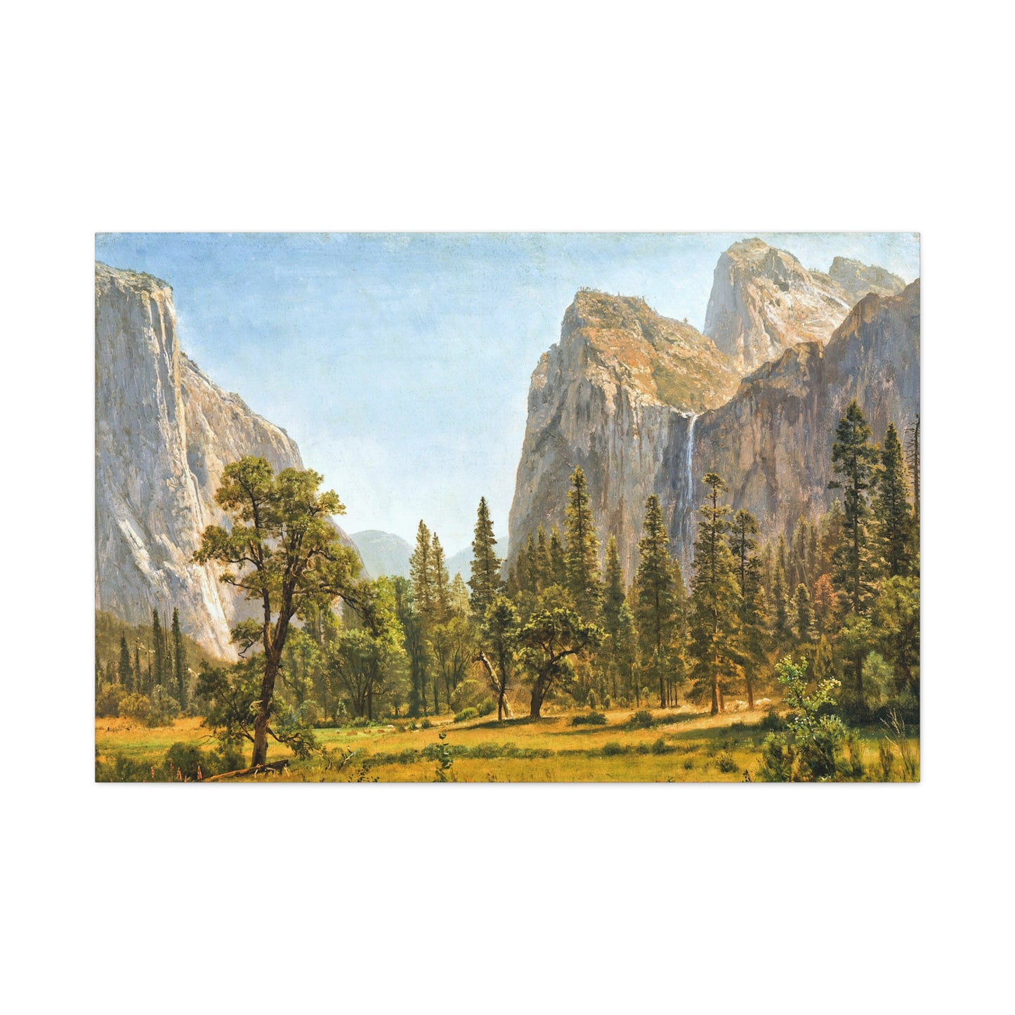 Bridal Veil Falls, Yosemite Valley, California - Canvas Wrap