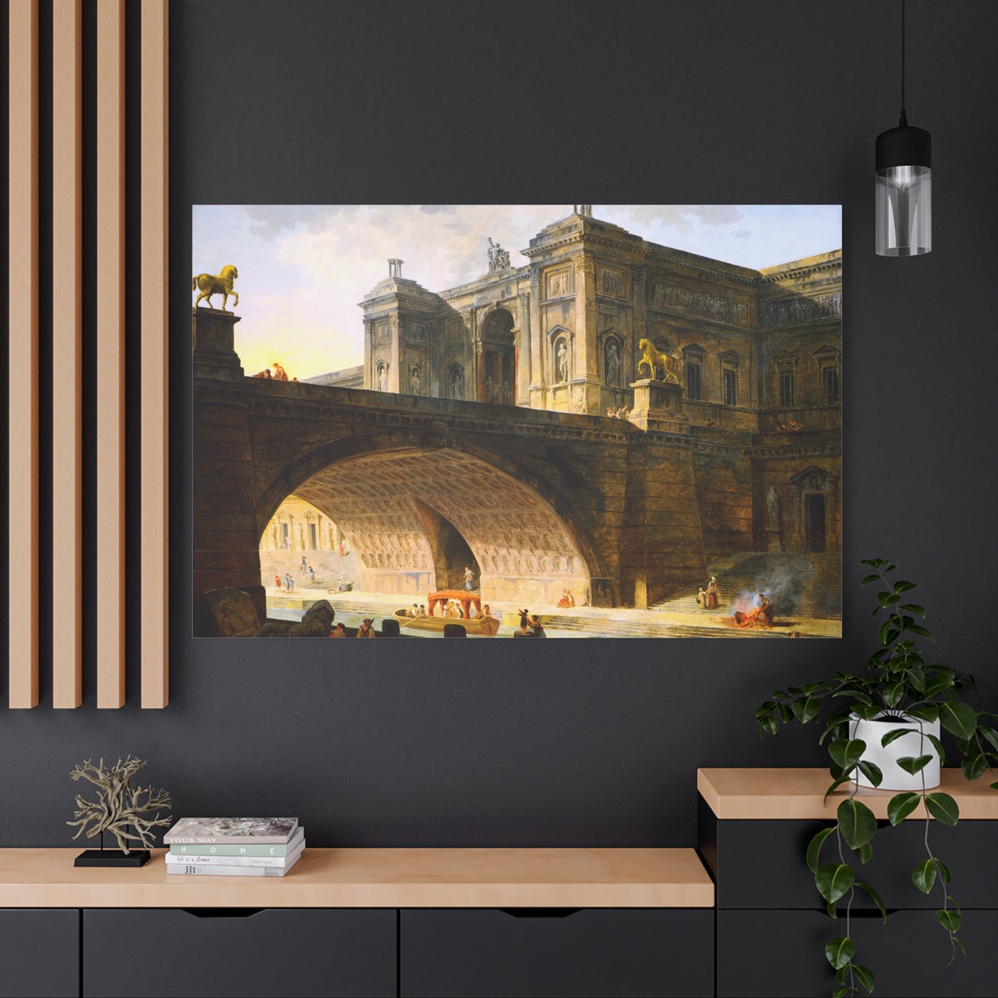 Architectural Fantasy - Canvas Wrap