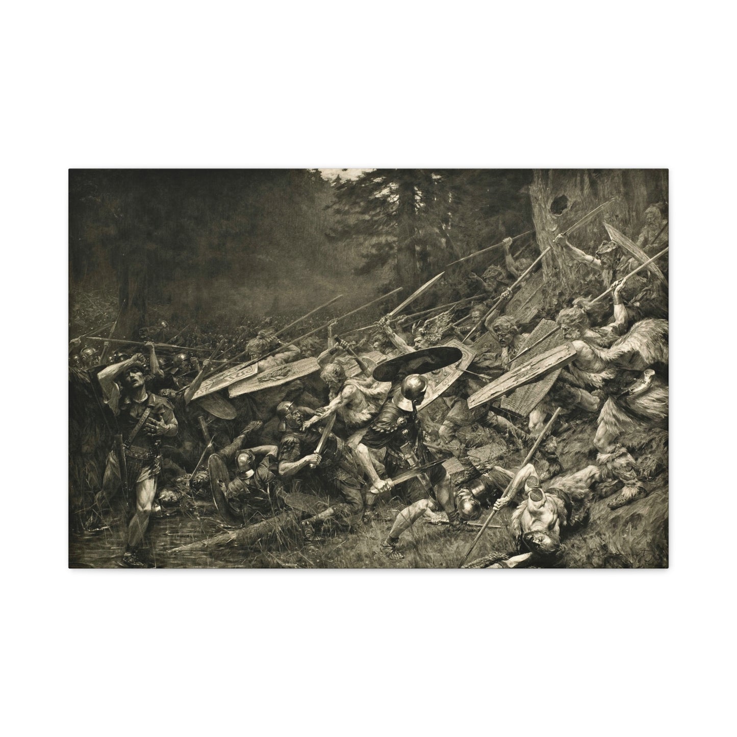 Furor Teutonicus - Canvas Wrap
