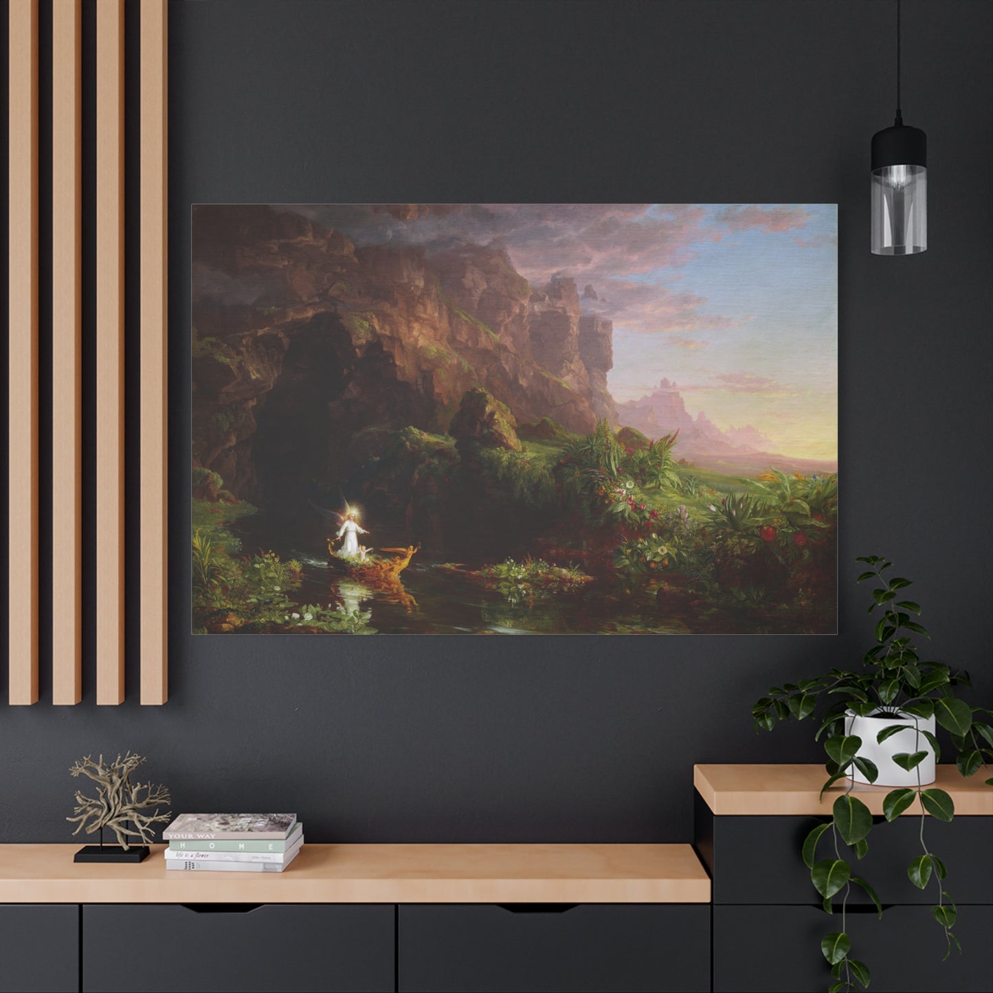 The Voyage of Life, Childhood - Canvas Wrap