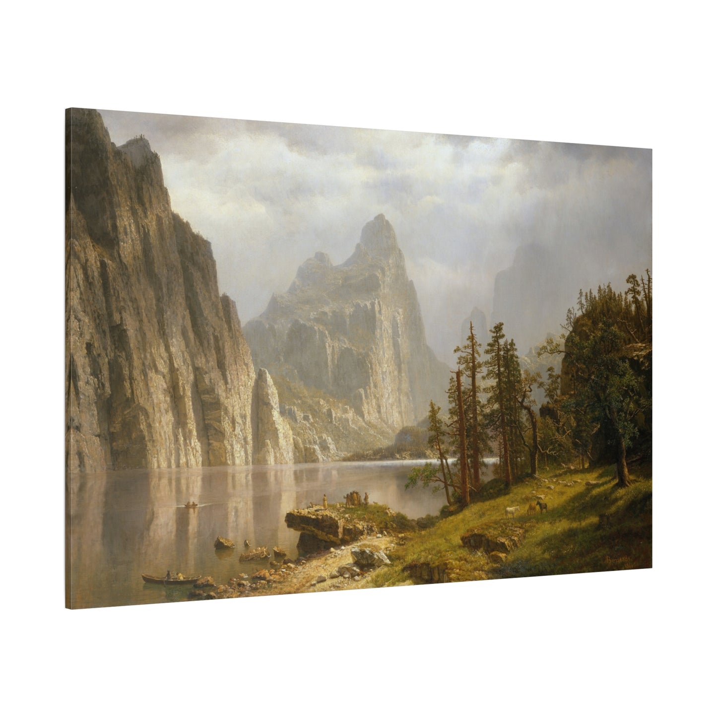 Merced River, Yosemite Valley - Canvas Wrap