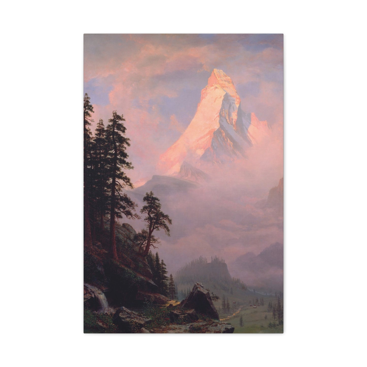 Sunrise on the Matterhorn - Canvas Wrap