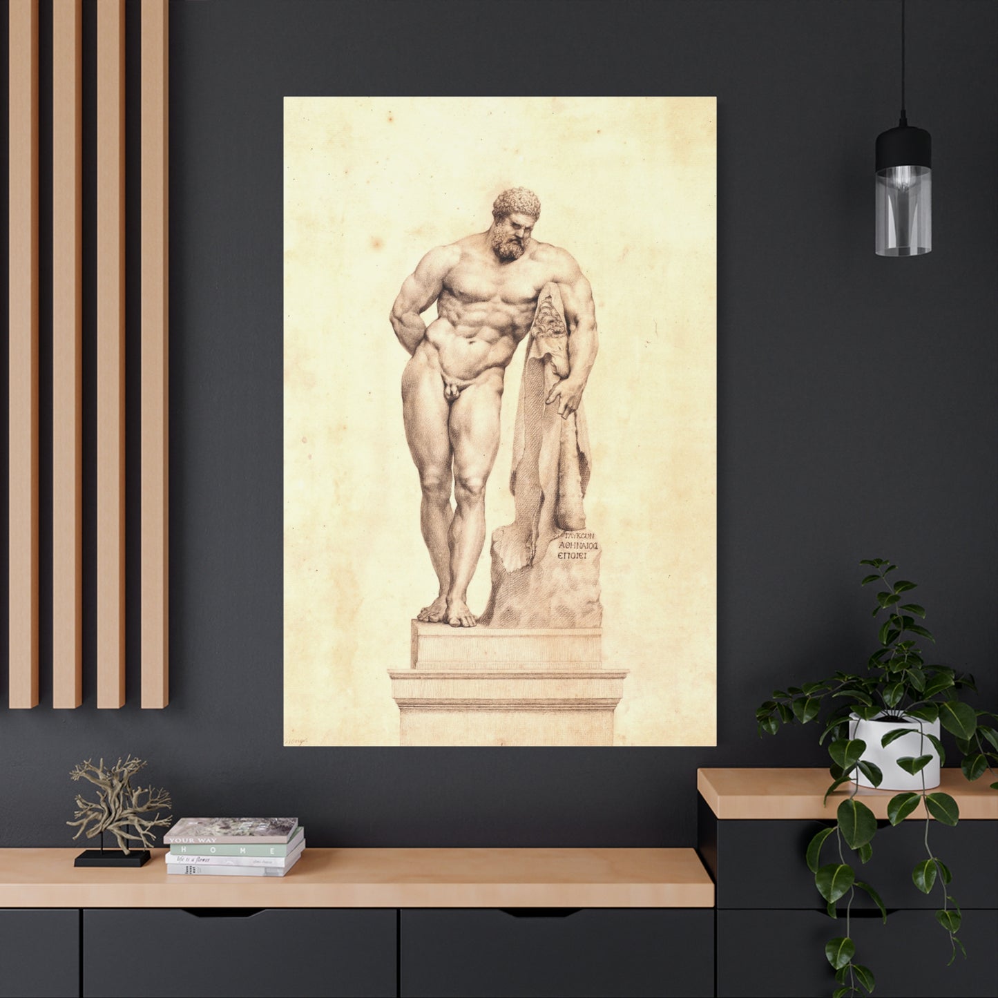 Hercules (Farnese) - Canvas Wrap