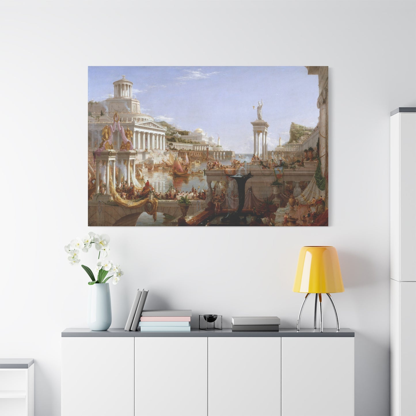 The Course of the Empire, The Consummation - Canvas Wrap