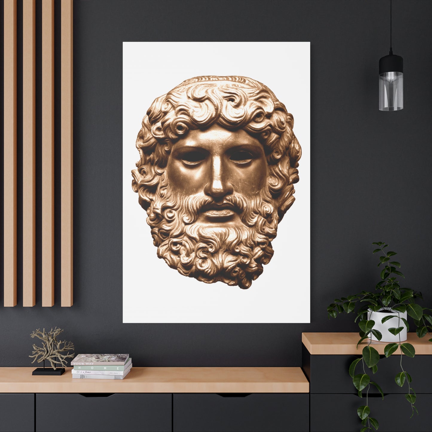 Head of Jupiter - Canvas Wrap