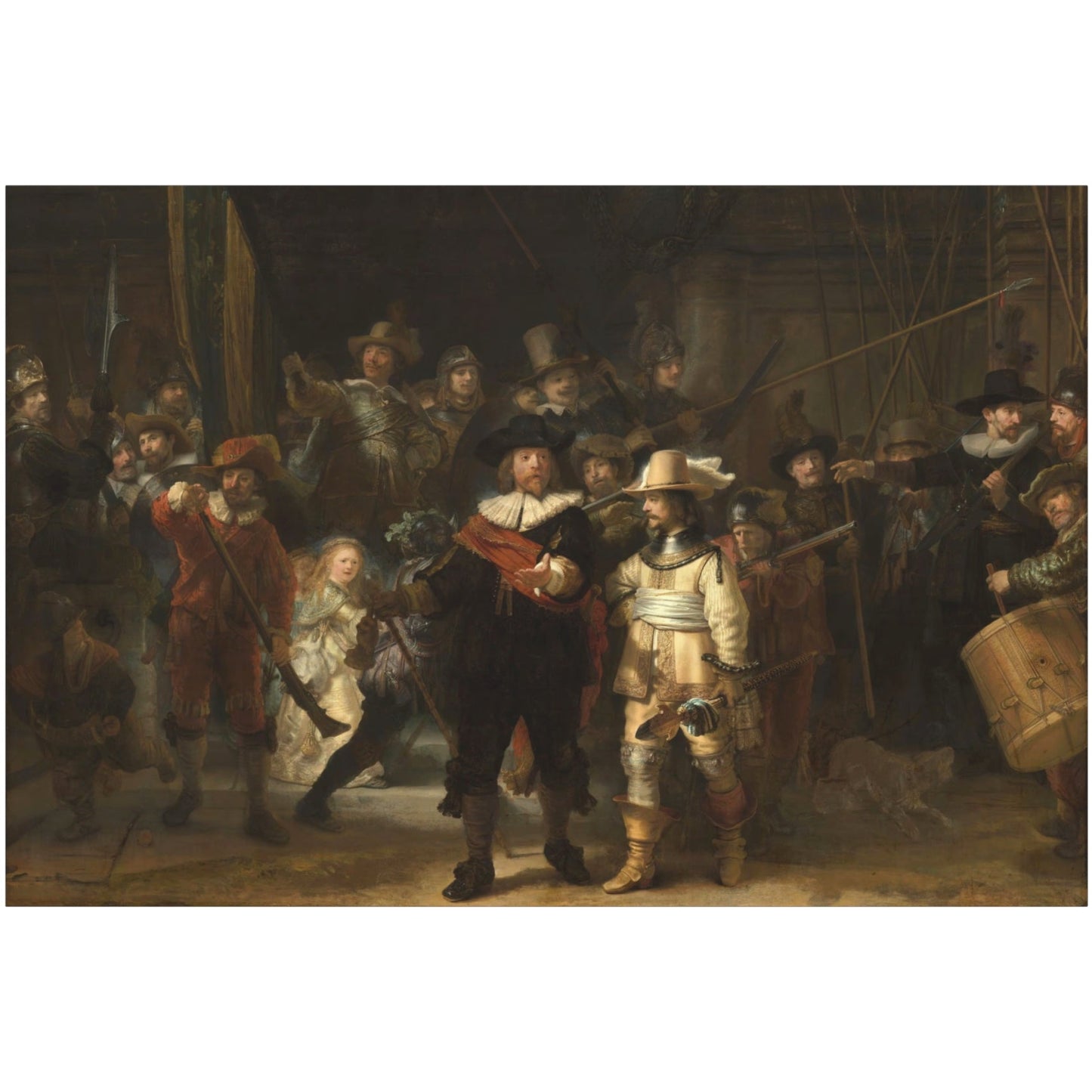 The Night Watch - Canvas Wrap
