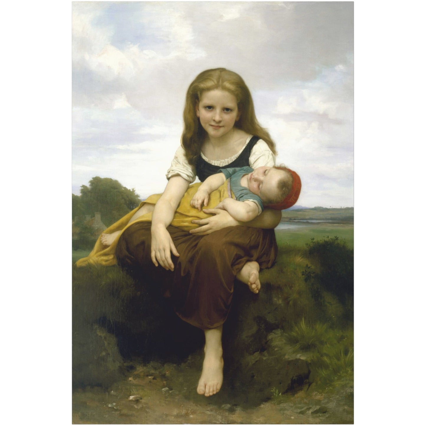 The Elder Sister - Canvas Wrap