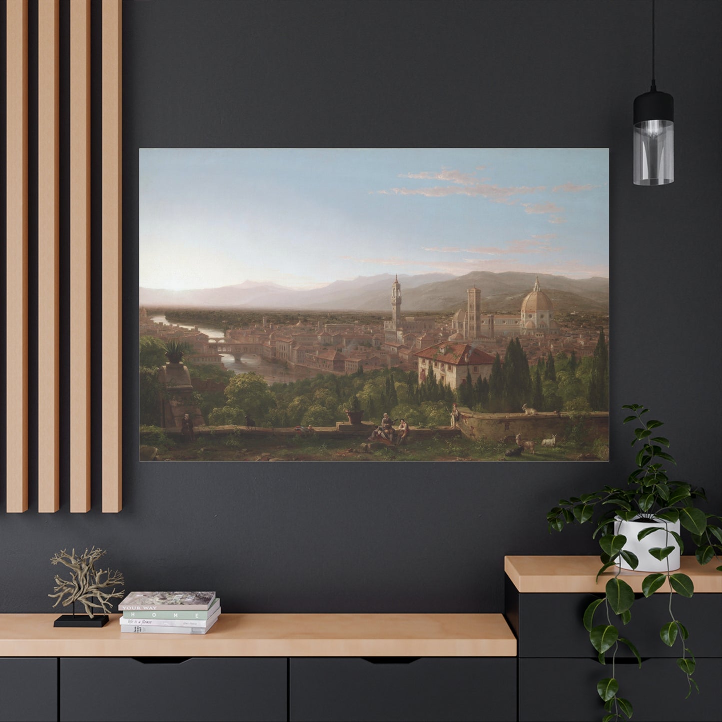 View of Florence - Canvas Wrap