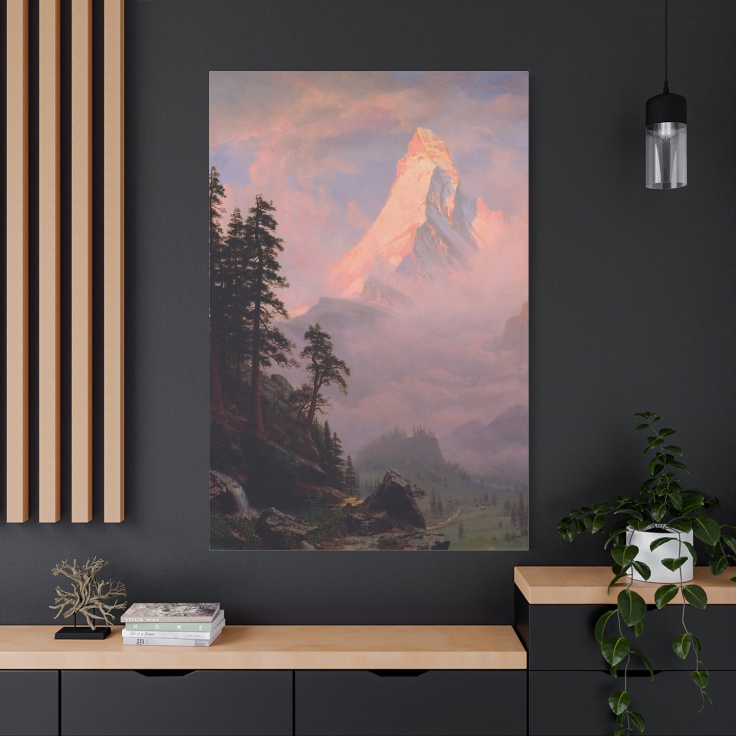 Sunrise on the Matterhorn - Canvas Wrap