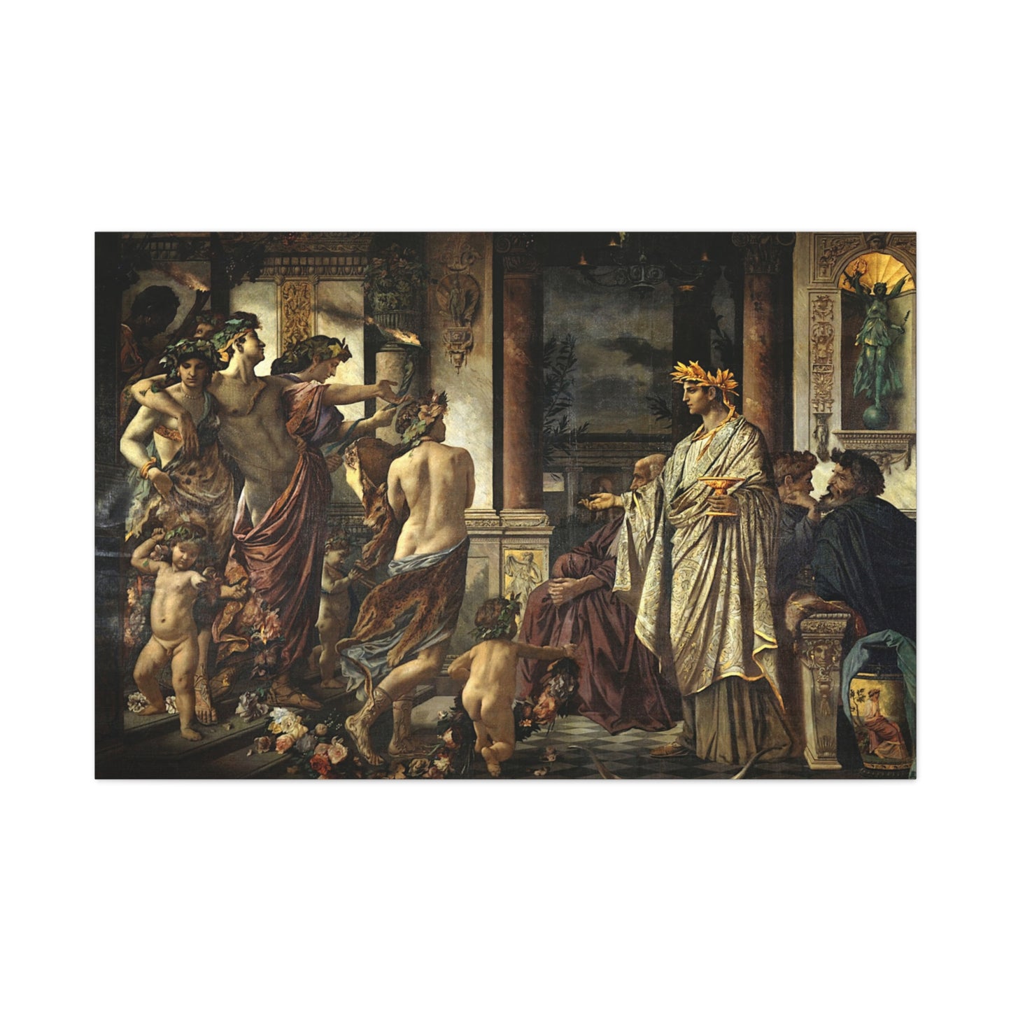The Symposium - Canvas Wrap