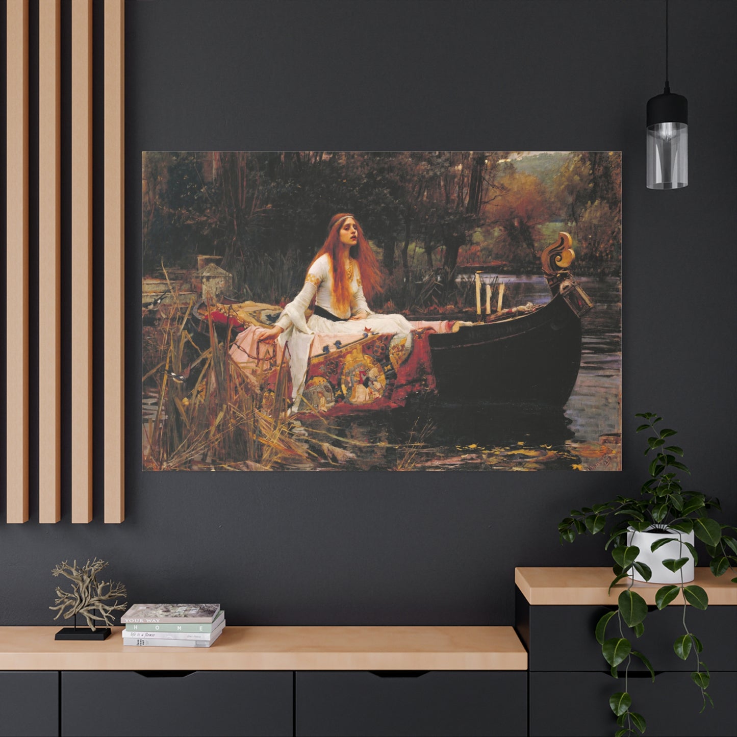 The Lady of Shalott - Canvas Wrap