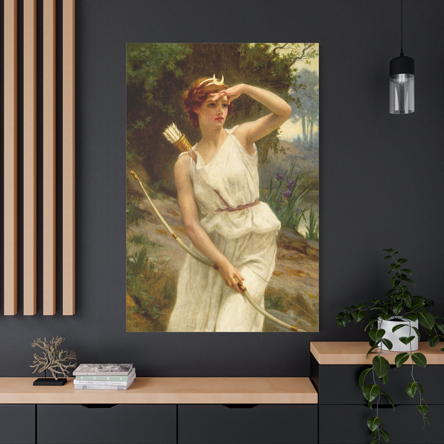 Diana the Huntress - Canvas Wrap