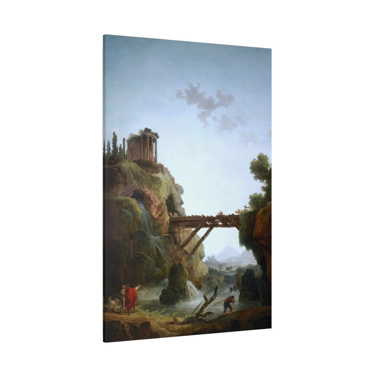 Fantastic View of Tivoli - Canvas Wrap