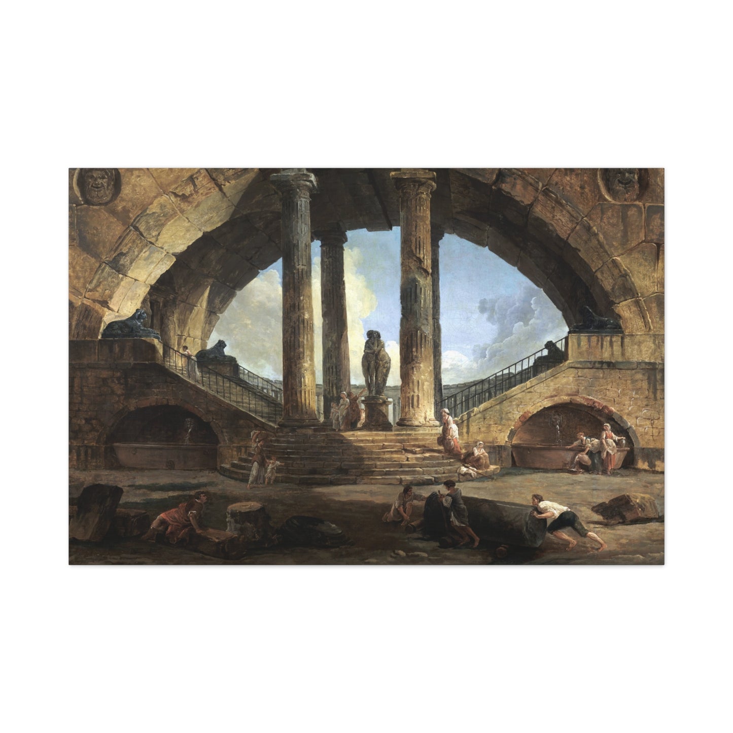 Roman Capriccio - Canvas Wrap