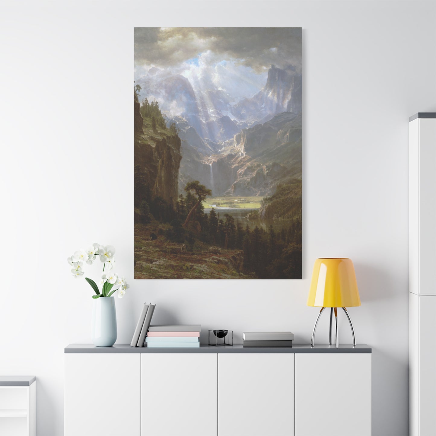 The Rocky Mountains, Lander's Peak - Canvas Wrap
