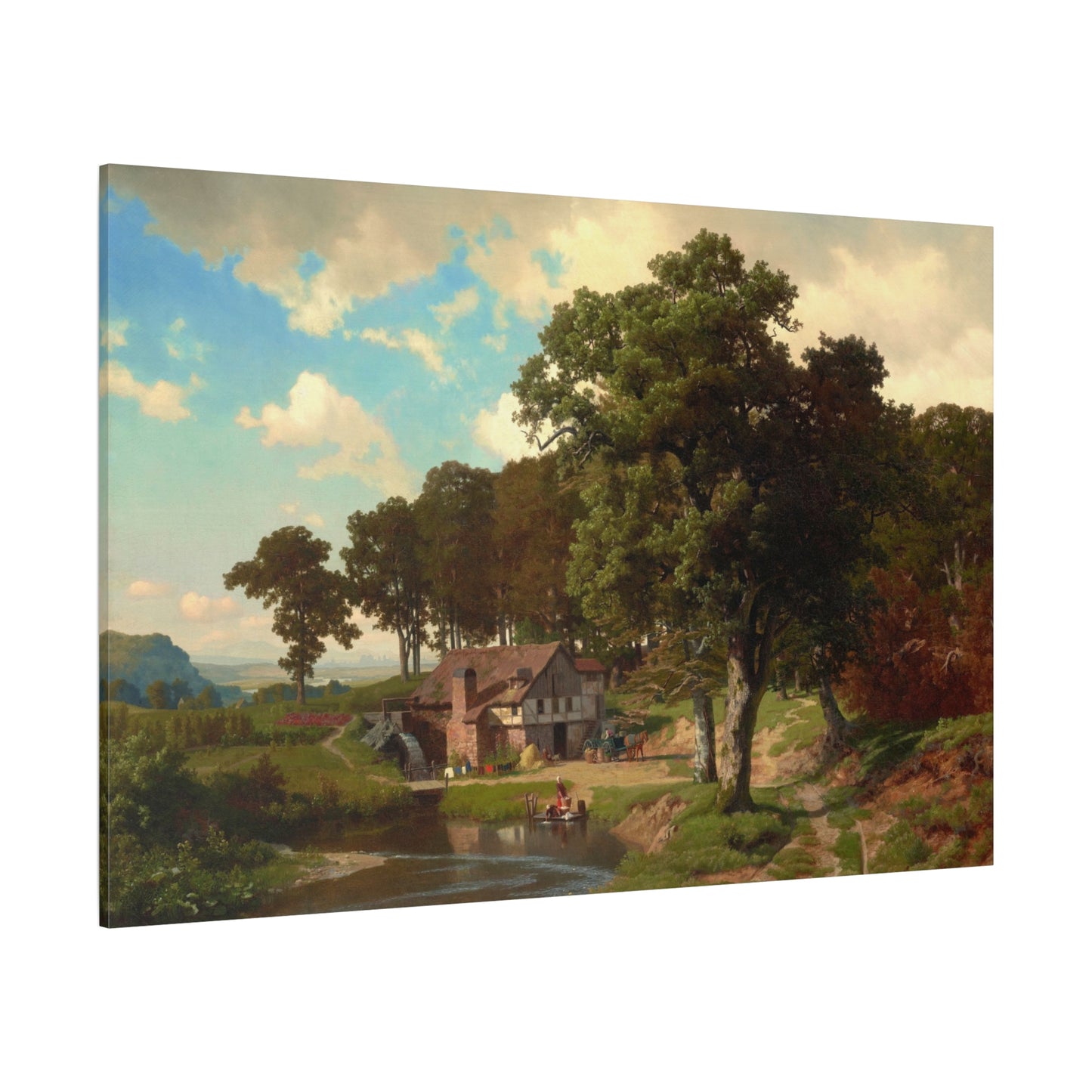 A Rustic Mill - Canvas Wrap