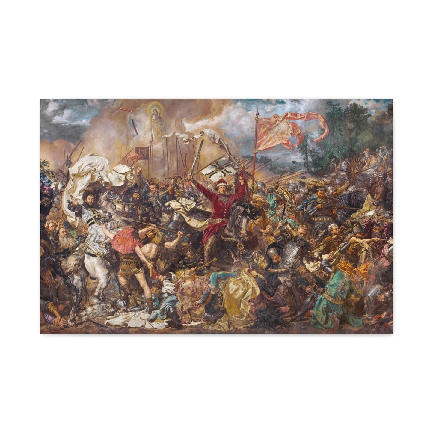 The Battle of Grunwald - Canvas Wrap