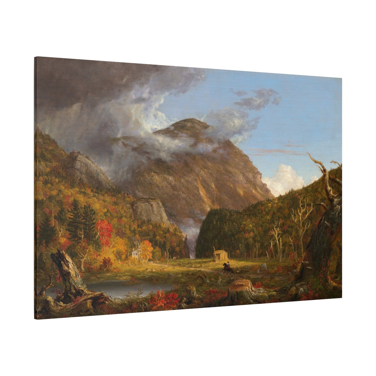 A View of Crawford Notch - Canvas Wrap
