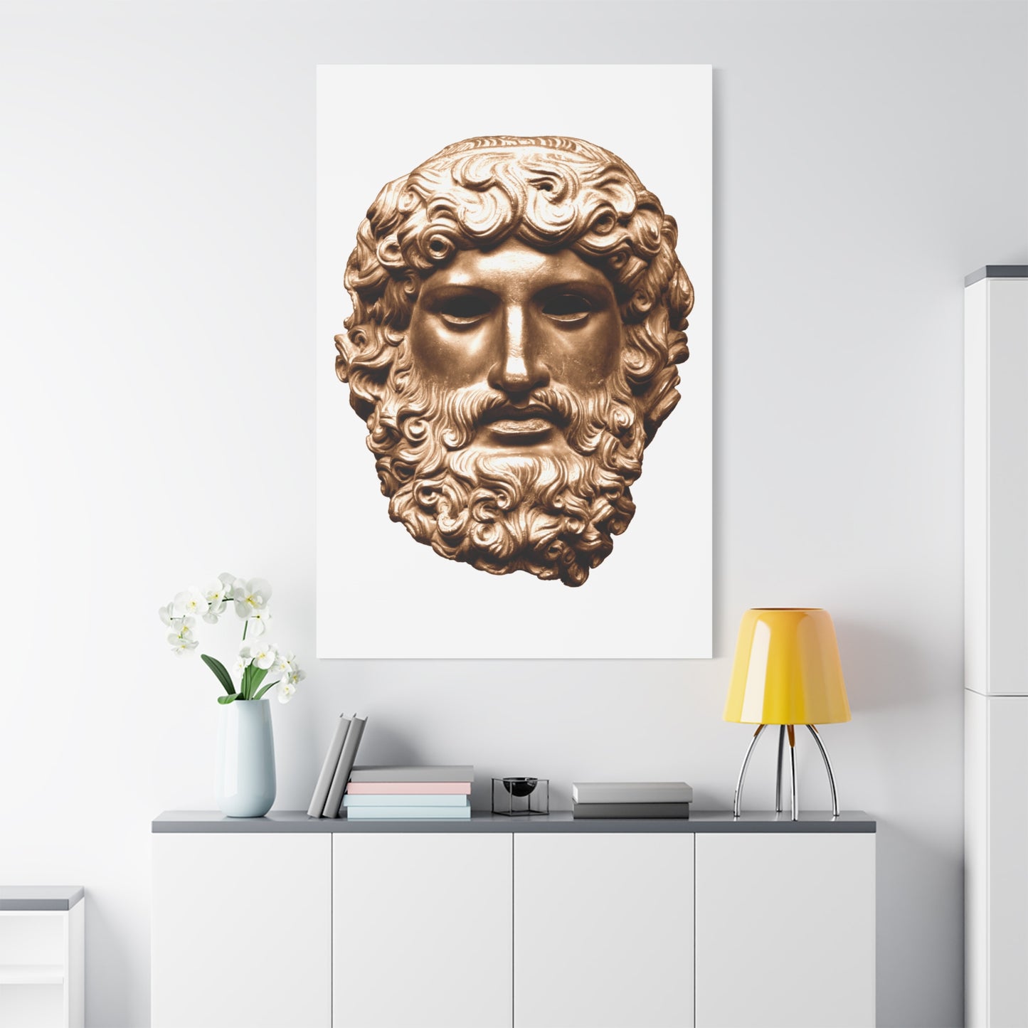 Head of Jupiter - Canvas Wrap