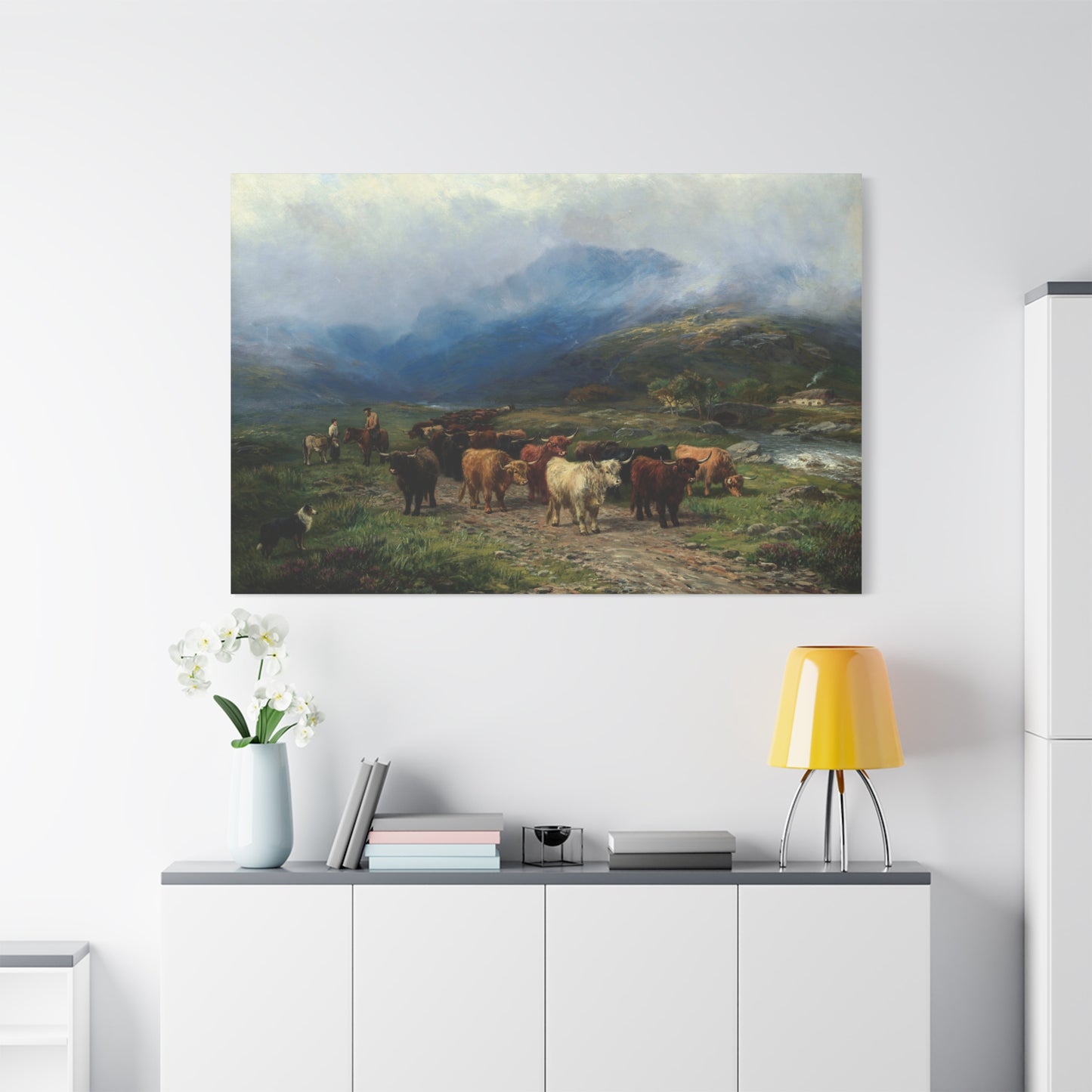 Highland Cattle - Canvas Wrap