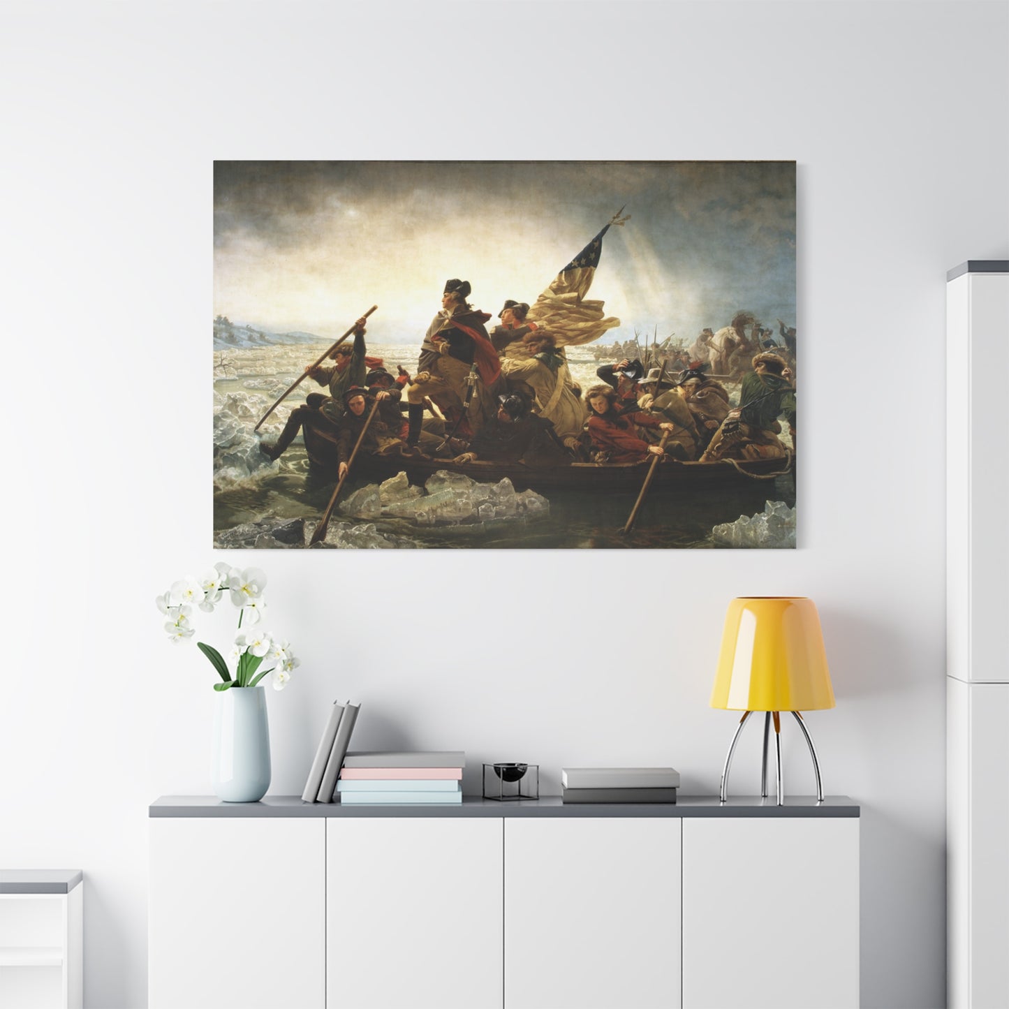 Washington Crossing the Delaware - Canvas Wrap