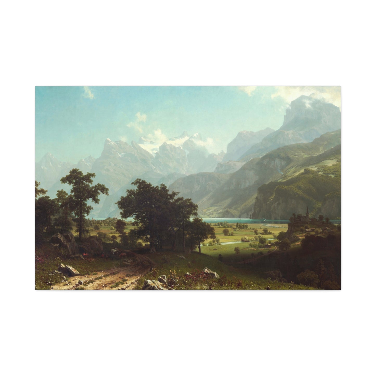 Lake Lucerne - Canvas Wrap