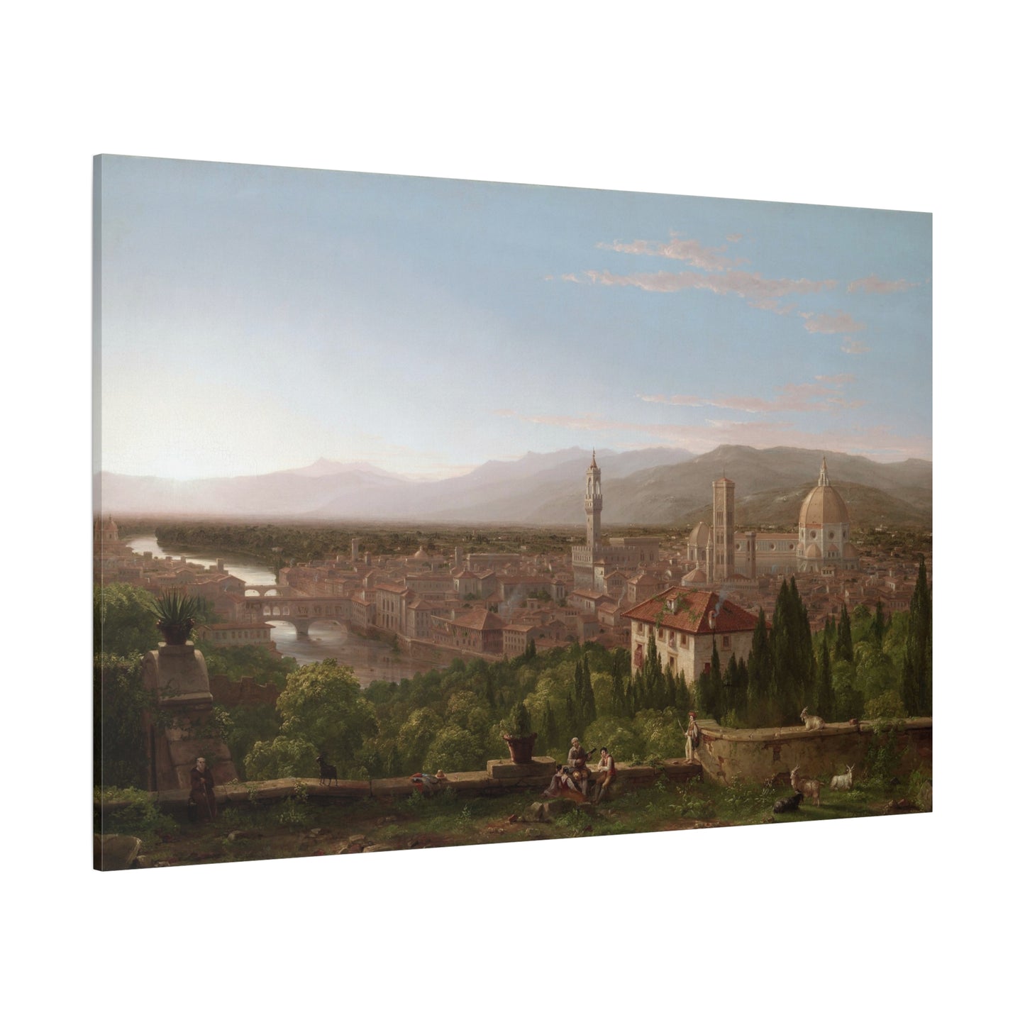 View of Florence - Canvas Wrap