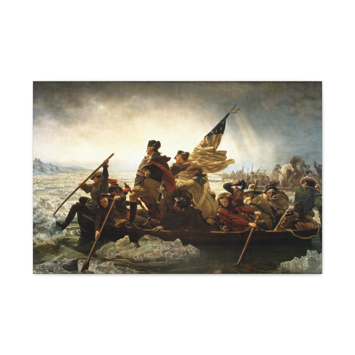 Washington Crossing the Delaware - Canvas Wrap