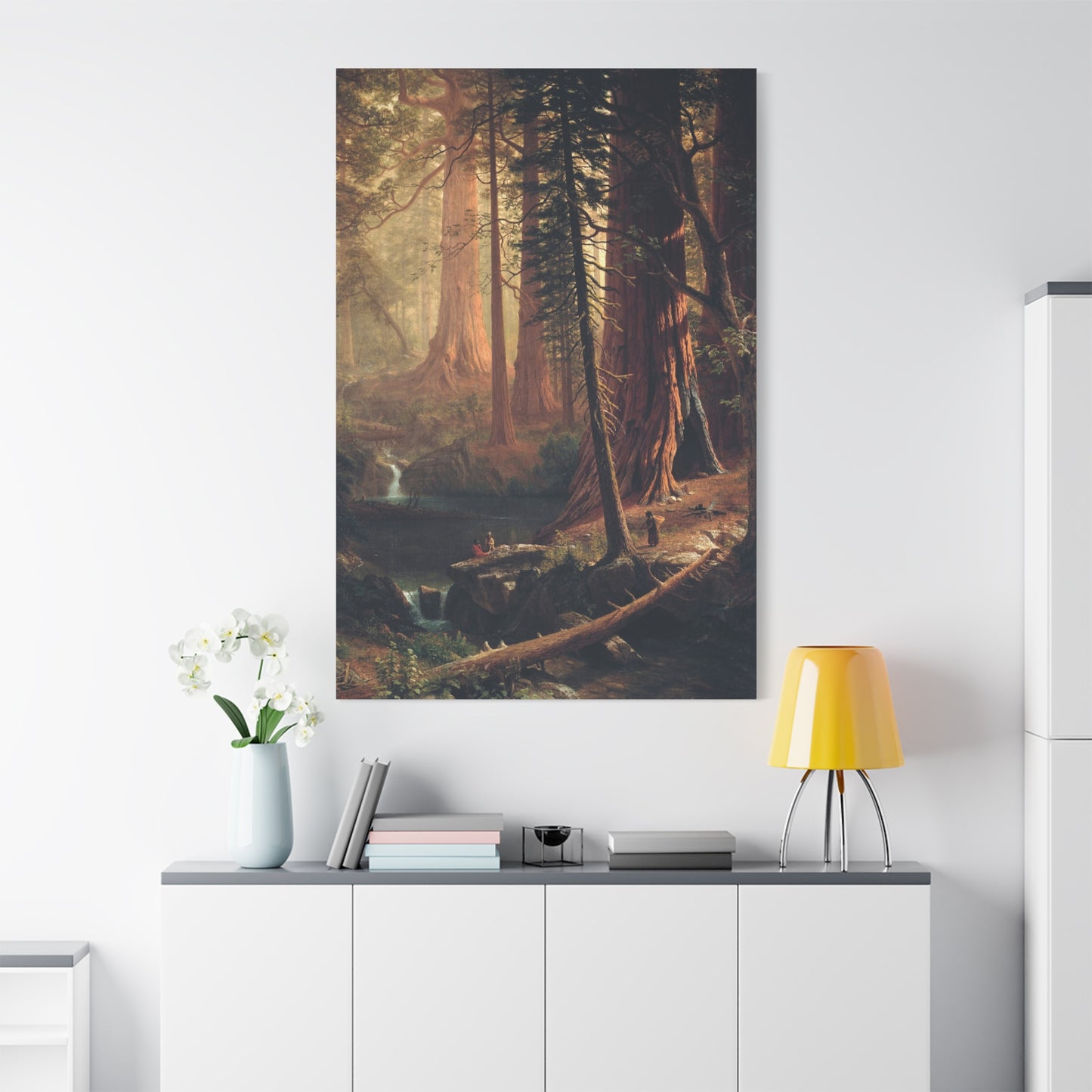Giant Redwood Trees of California - Canvas Wrap