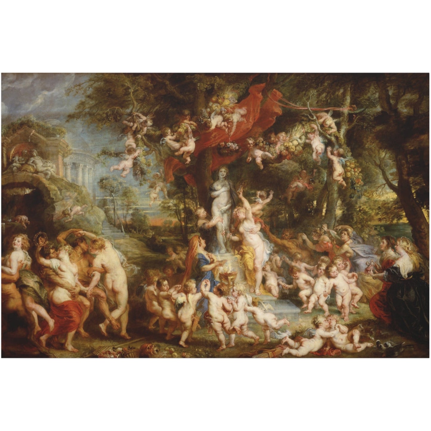 The Feast of Venus - Canvas Wrap