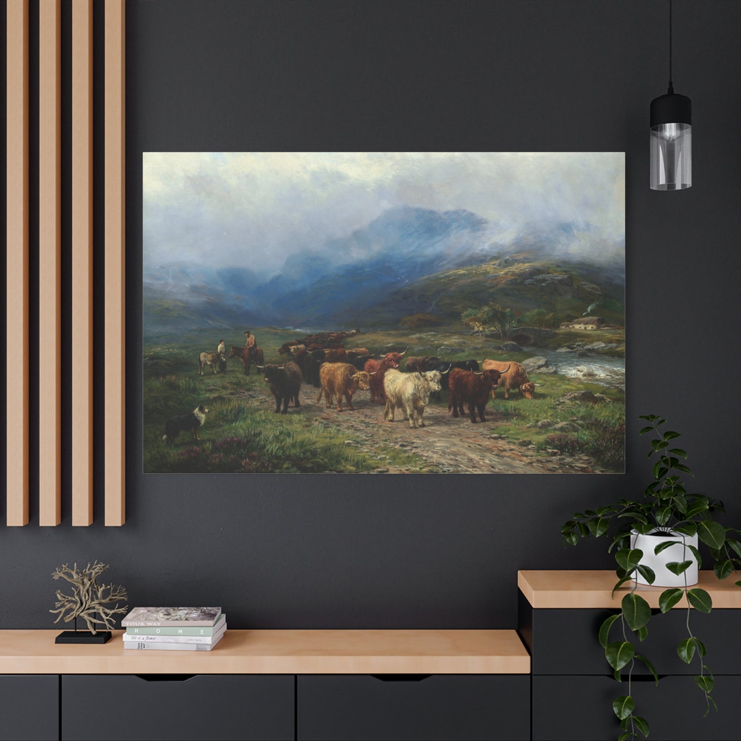 Highland Cattle - Canvas Wrap