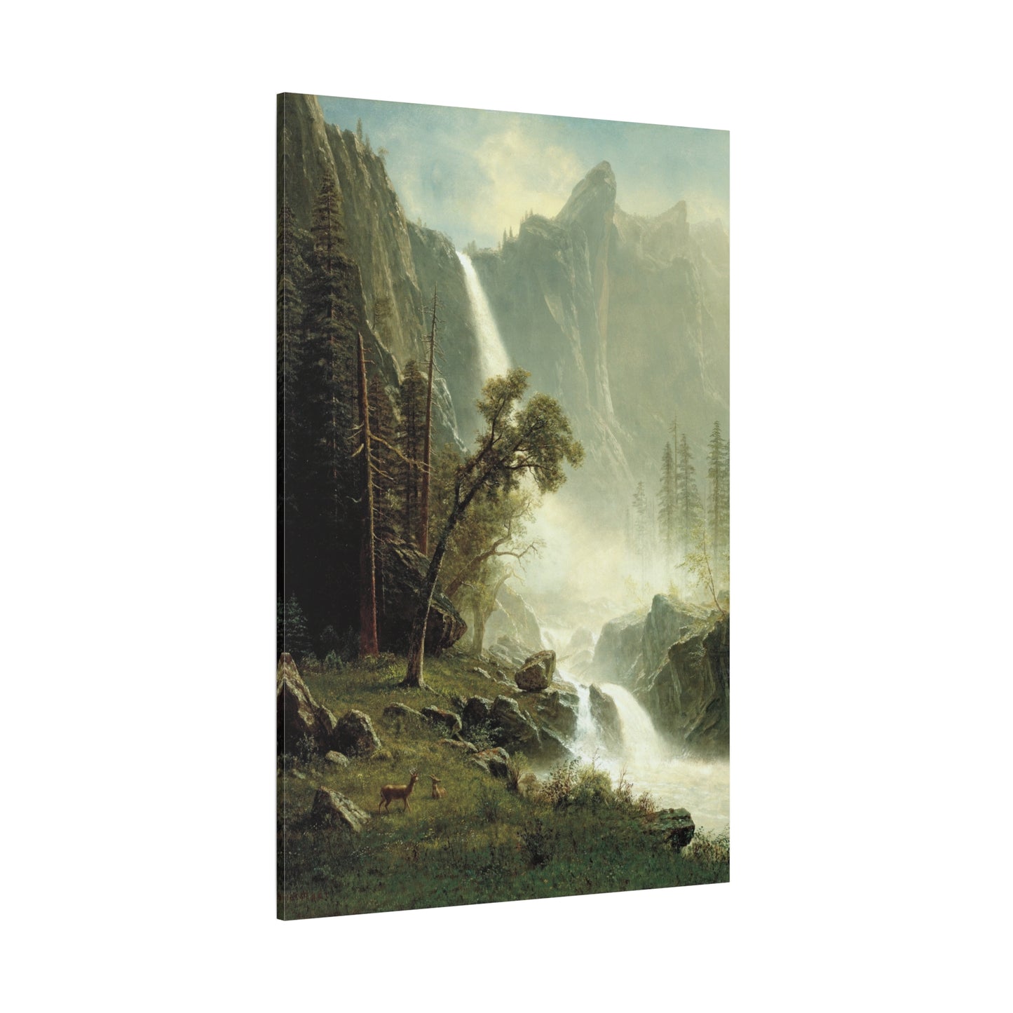 Bridal Veil Falls, Yosemite - Canvas Wrap