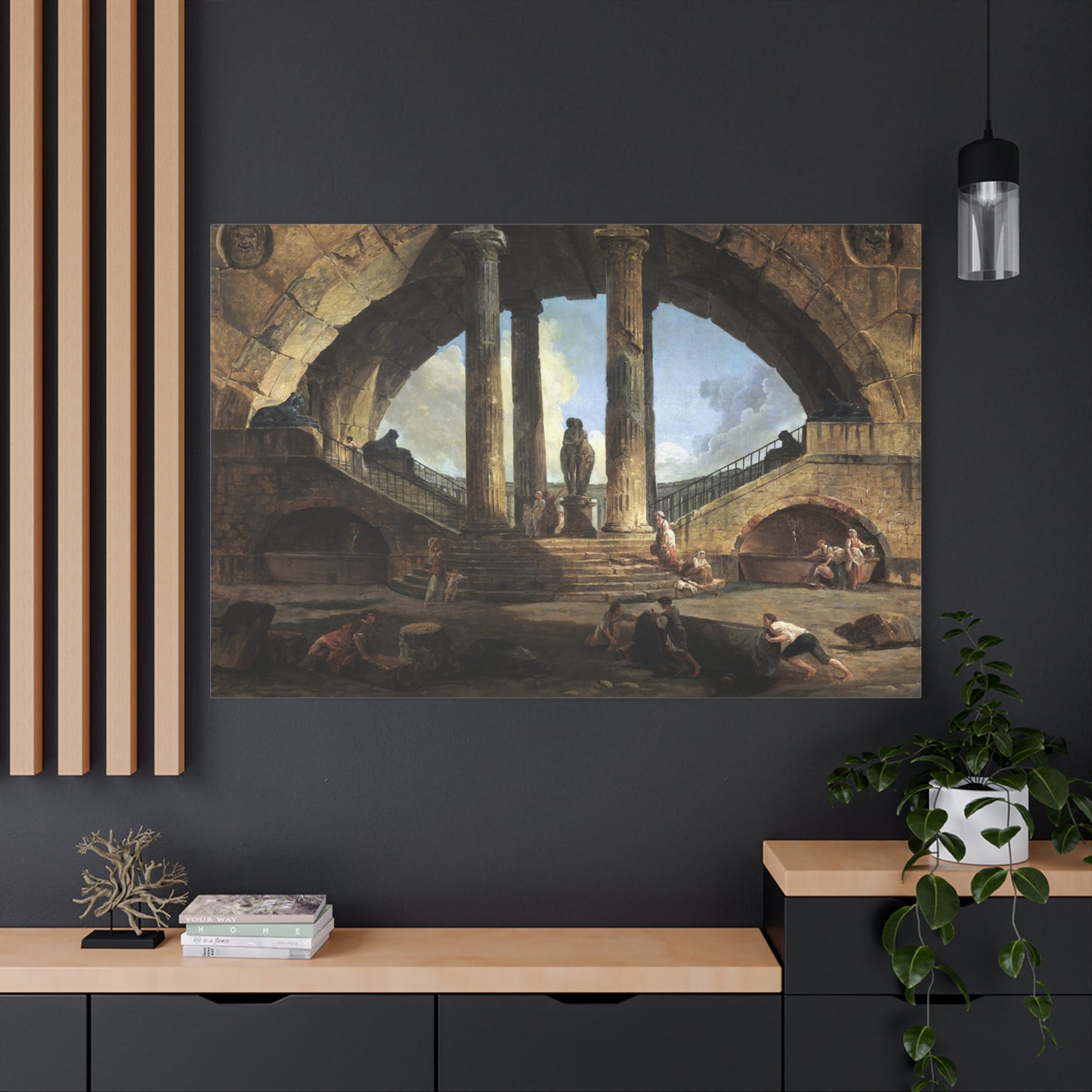 Roman Capriccio - Canvas Wrap