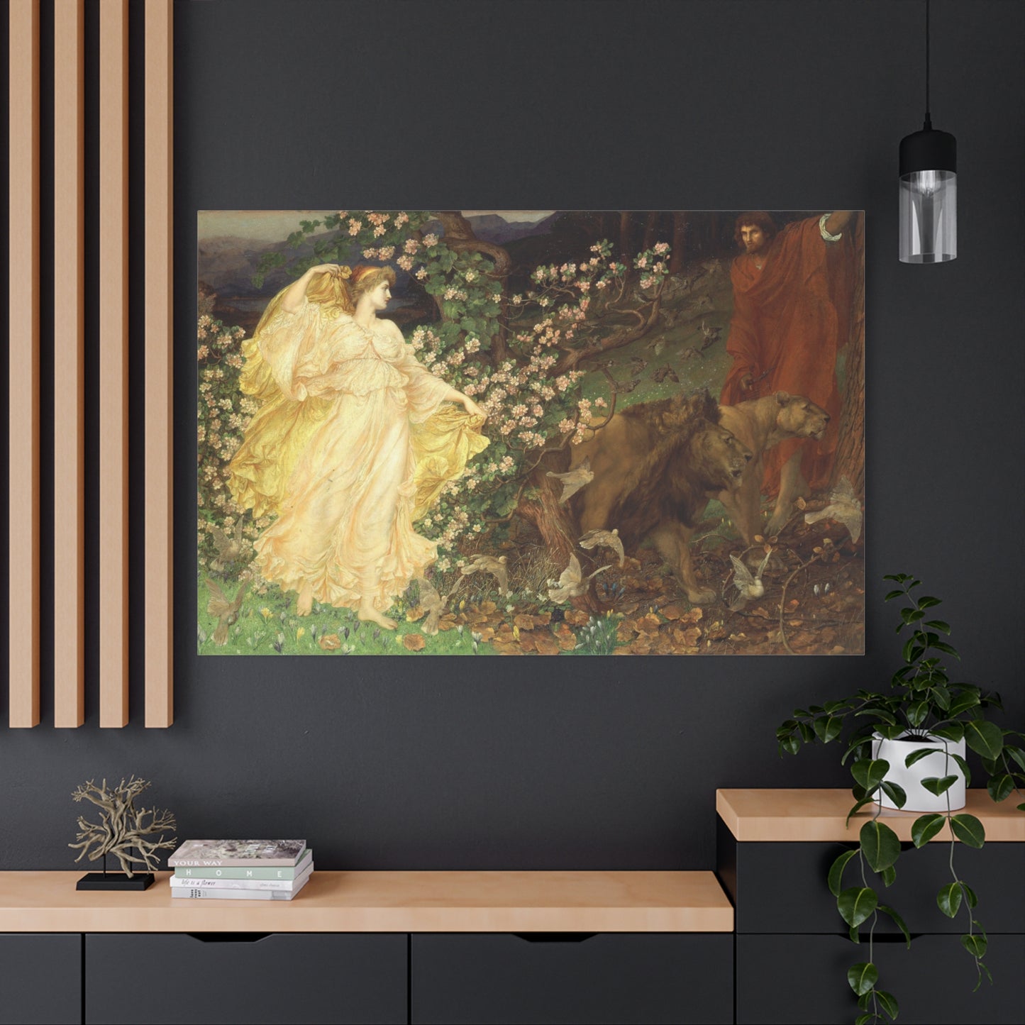 Venus and Anchises - Canvas Wrap
