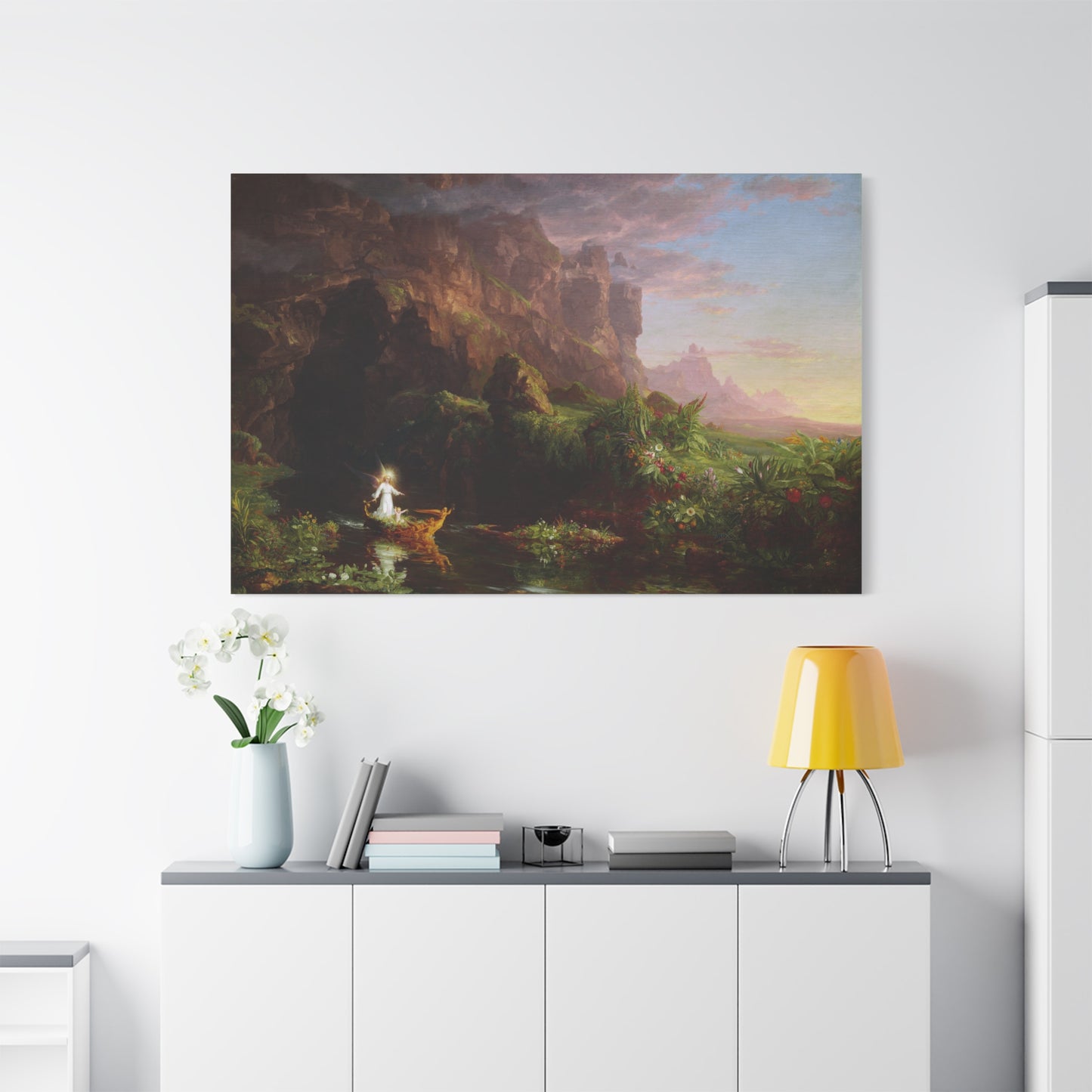 The Voyage of Life, Childhood - Canvas Wrap