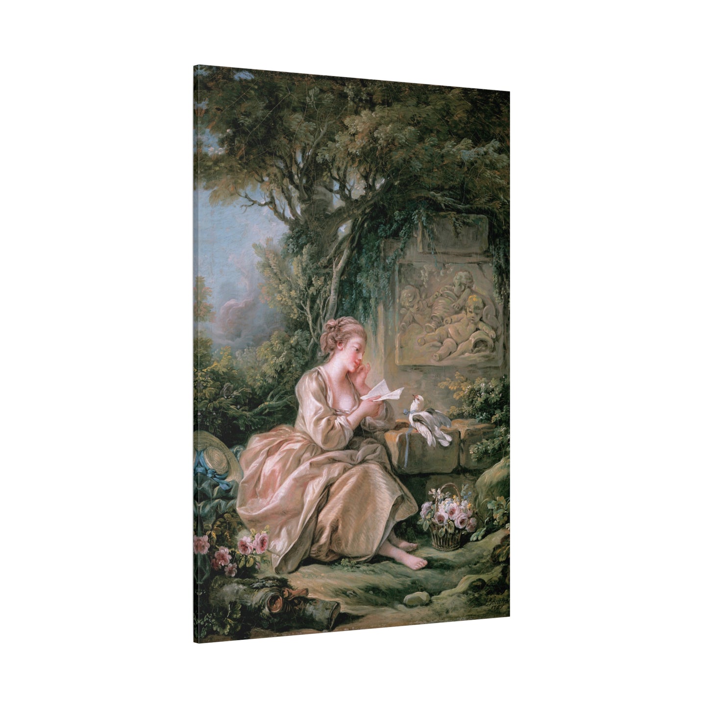 The Secret Message - Canvas Wrap