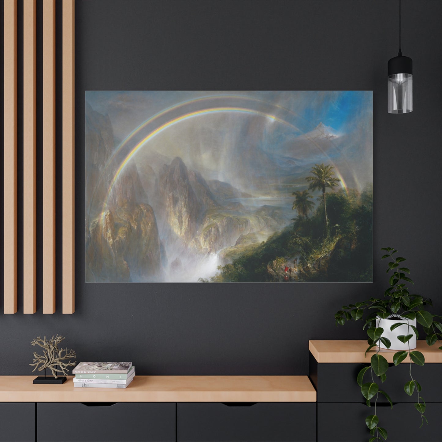 Rainy Season in the Tropics - Canvas Wrap