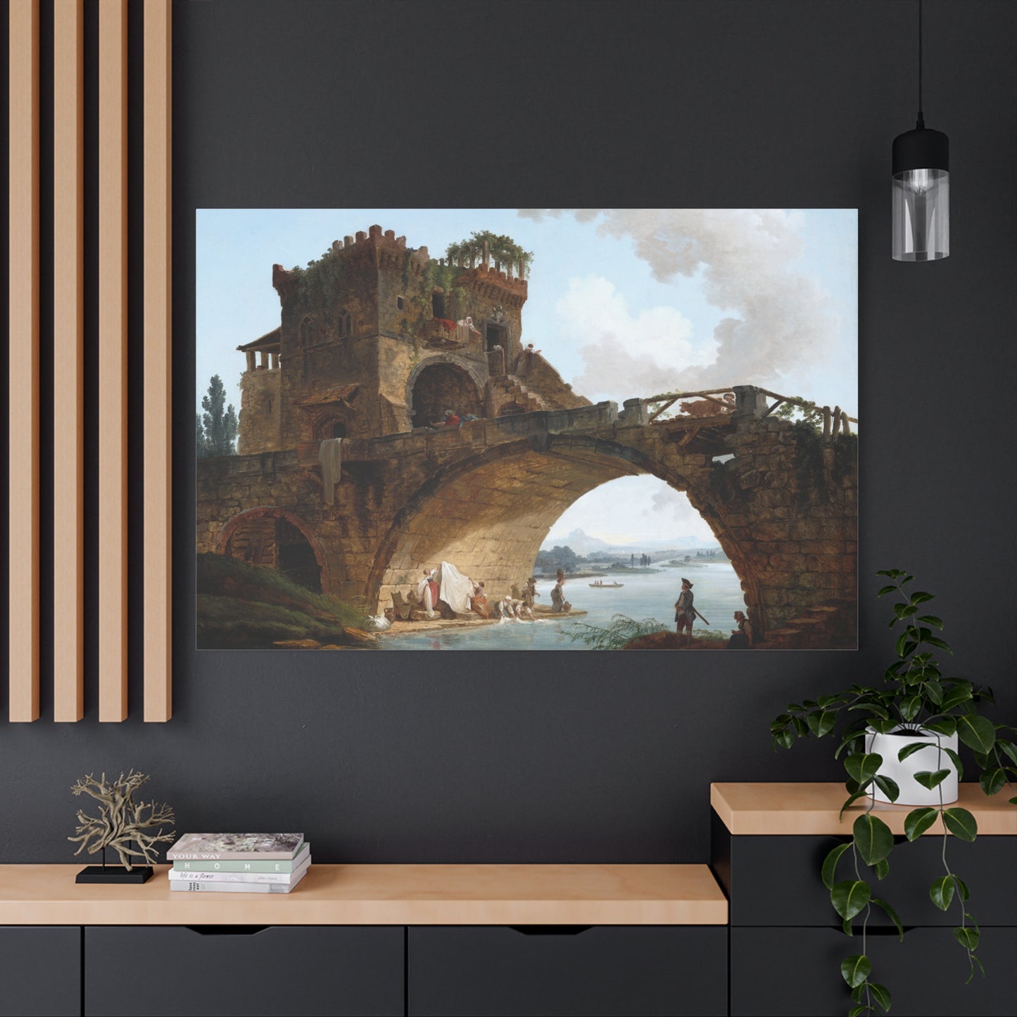 The Ponte Salario - Canvas Wrap