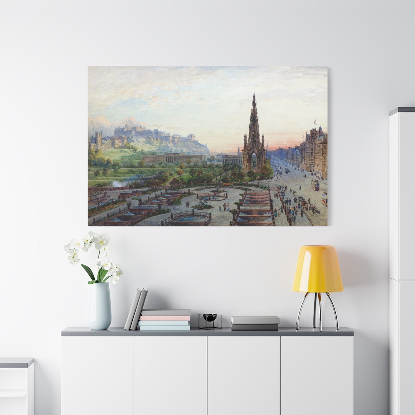 Scott Monument - Canvas Wrap