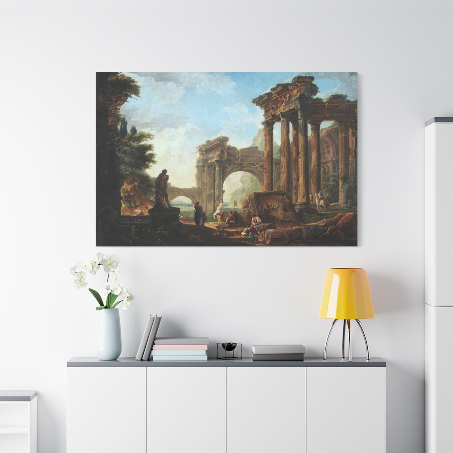 Ancient Ruins - Canvas Wrap