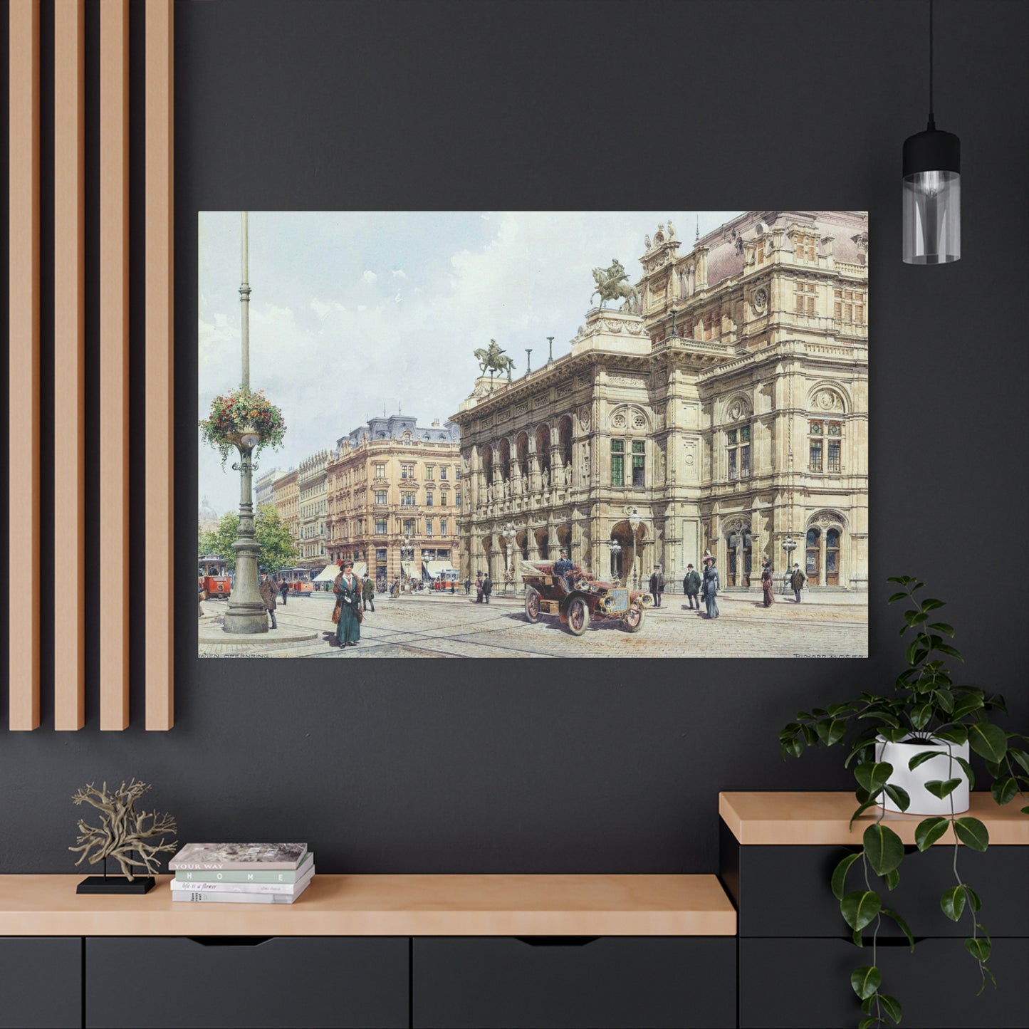 Vienna, Opernring - Canvas Wrap