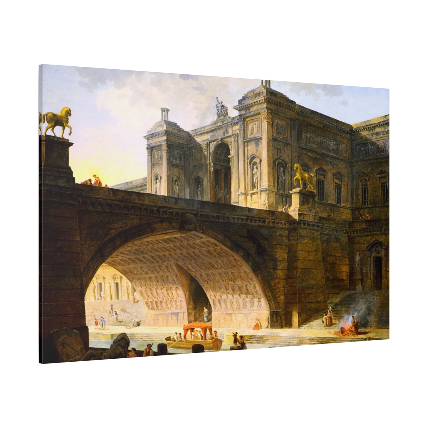 Architectural Fantasy - Canvas Wrap