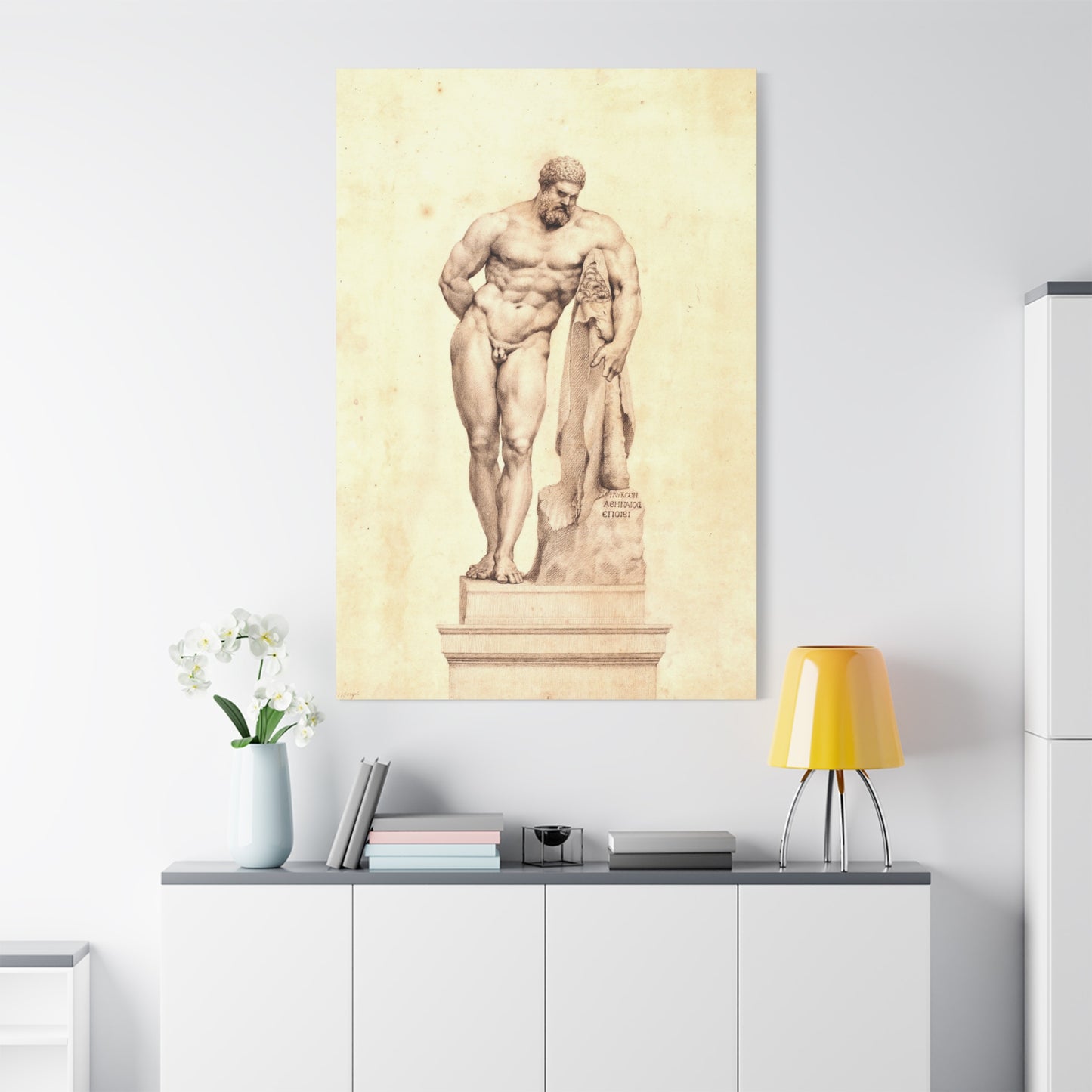 Hercules (Farnese) - Canvas Wrap