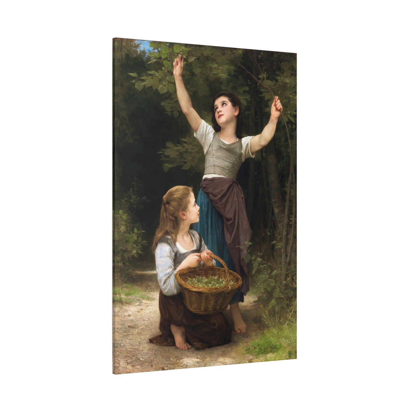 The Nut Gatherers - Canvas Wrap