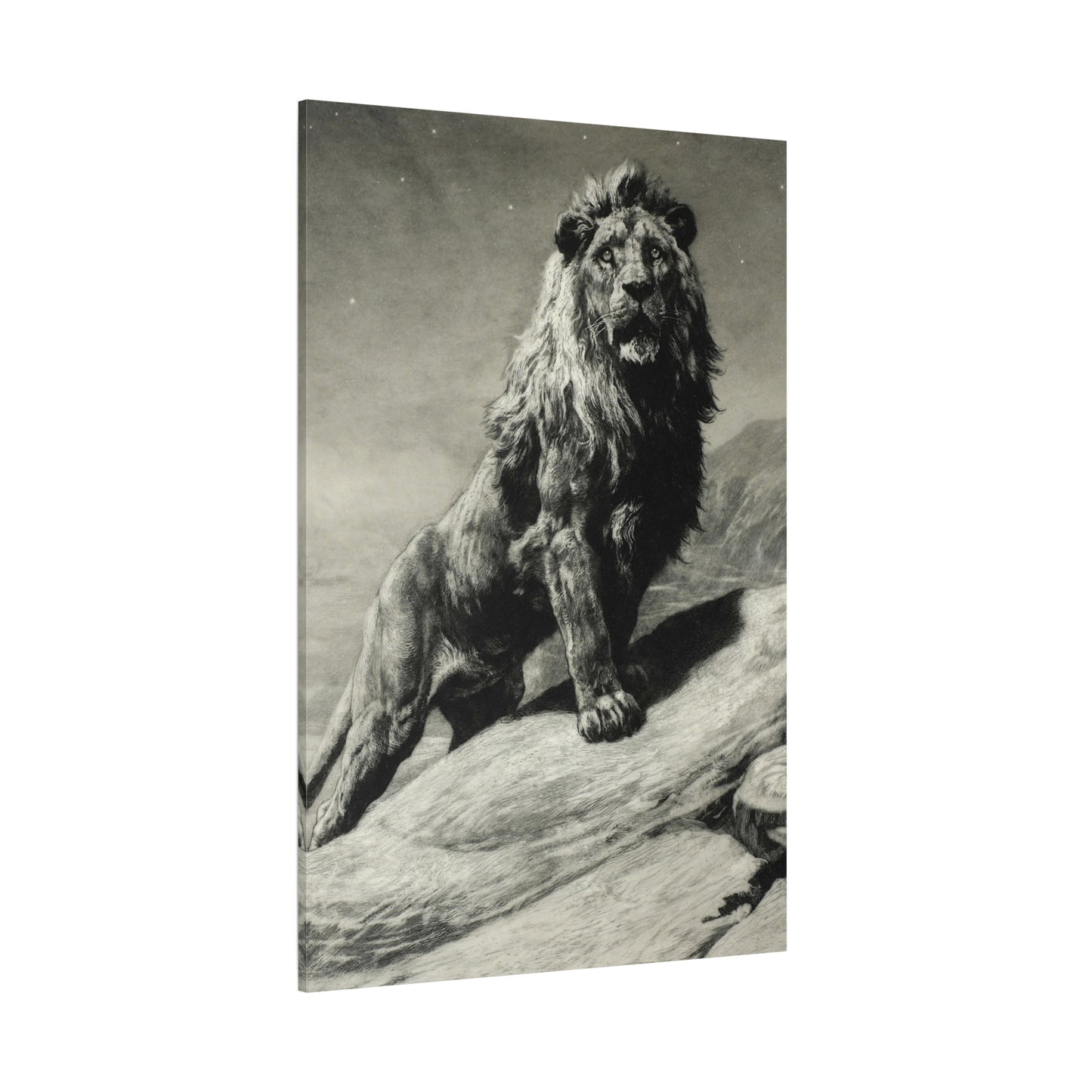 The King - Canvas Wrap