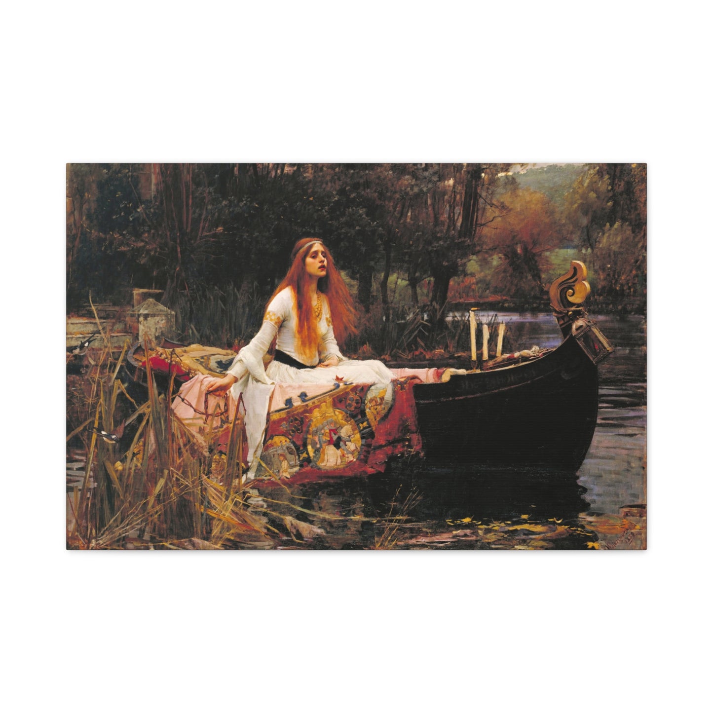 The Lady of Shalott - Canvas Wrap