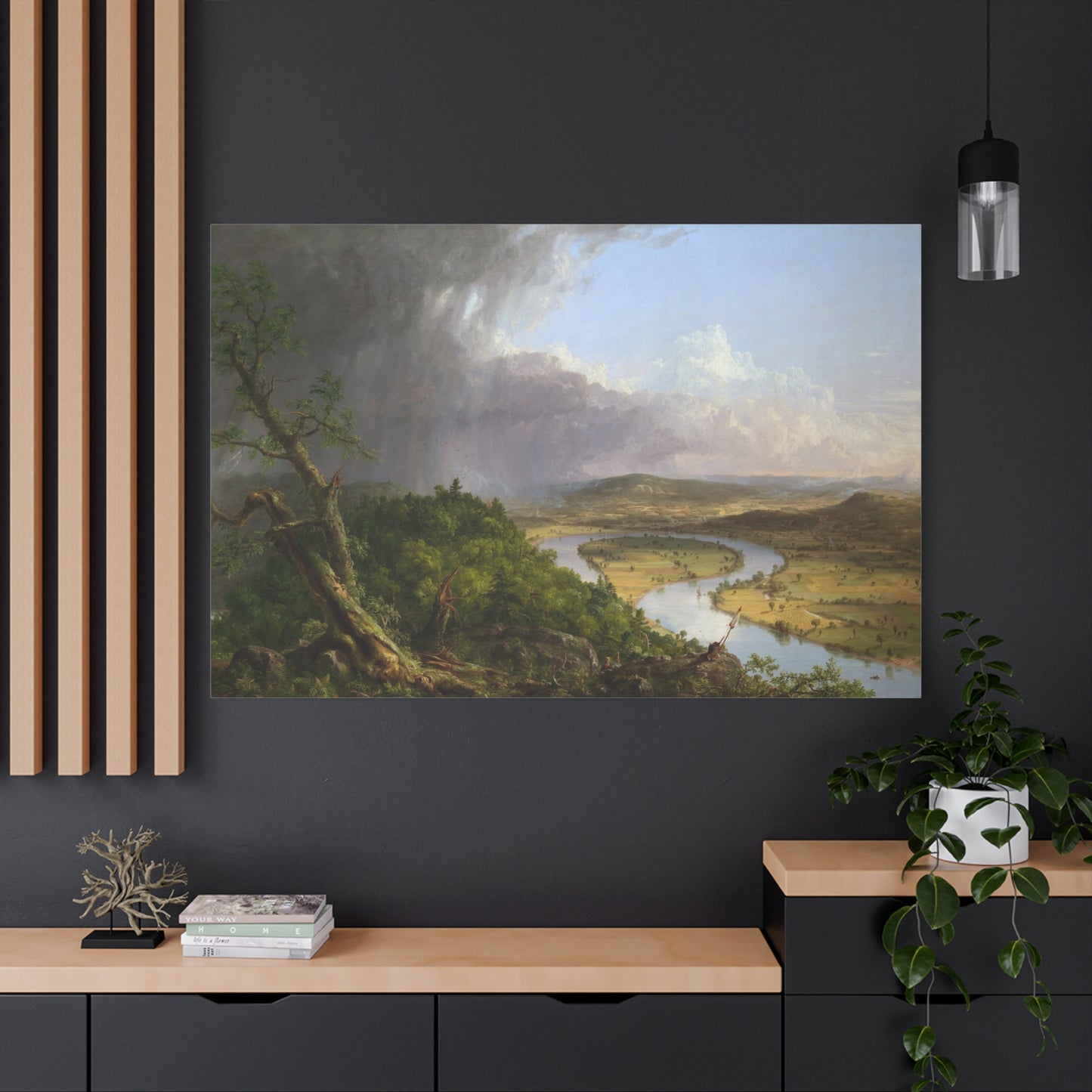 The Oxbow - Canvas Wrap