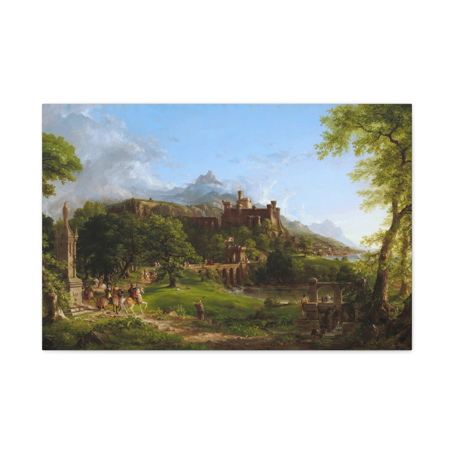 The Departure - Canvas Wrap