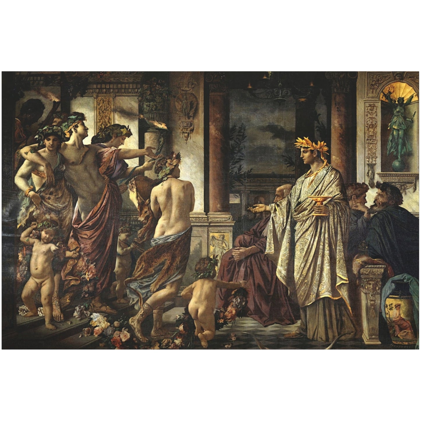 The Symposium - Canvas Wrap