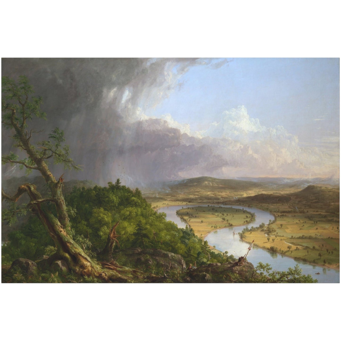 The Oxbow - Canvas Wrap